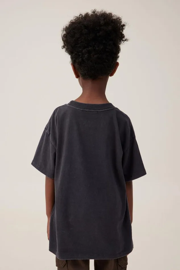 Boys 214 Tops and TShirts Cotton On License Drop Shoulder Short Sleeve Tee Lcn Bra Phantomtupac Face