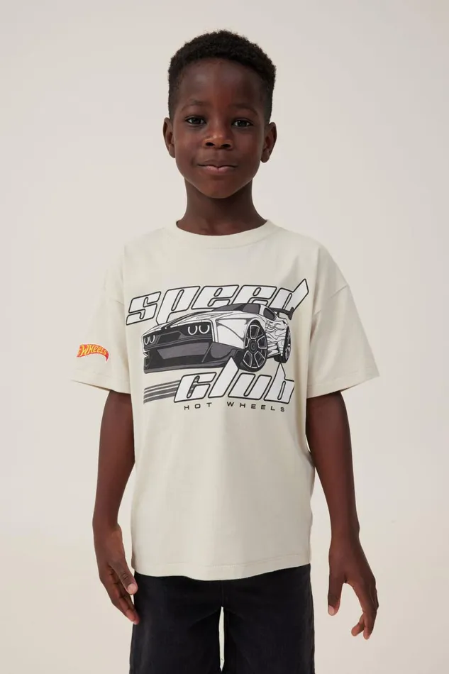 Boys 214 Tops and TShirts Cotton On License Drop Shoulder Short Sleeve Tee Lcn Mat Rainy Dayhot Wheels Speed Club Boys 214 Tops and TShirts Cotton On License Drop Shoulder Short Sleeve Tee Lcn Mat Rainy Dayhot Wheels Speed Club