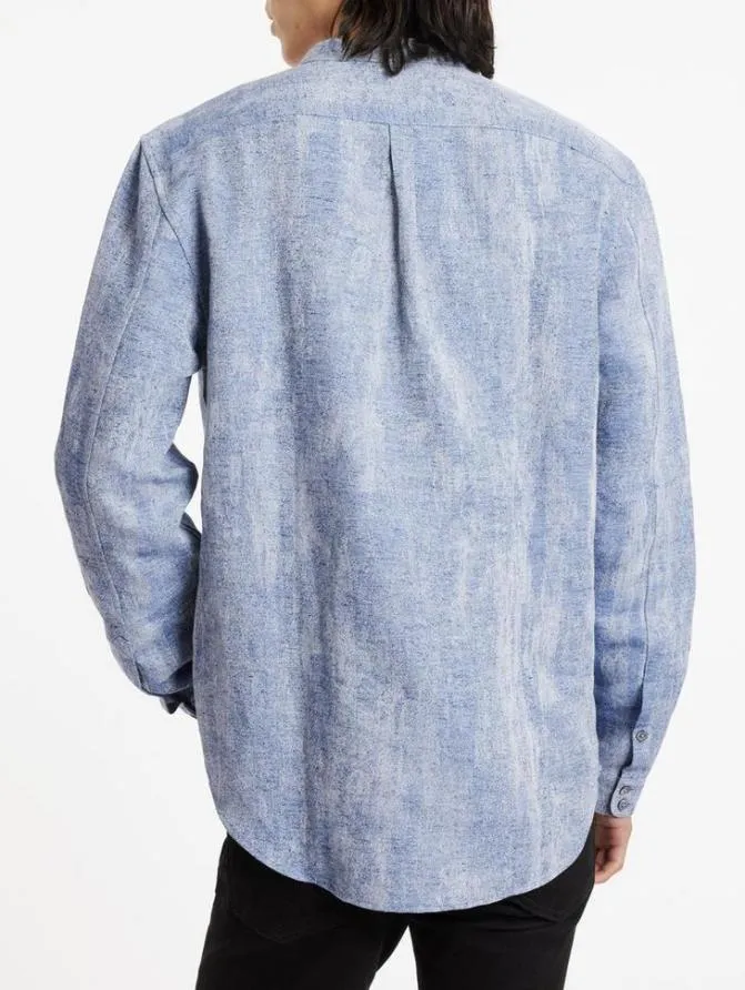 BRYAN SHIRT Dusty Blue Clothing John Varvatos Shirts