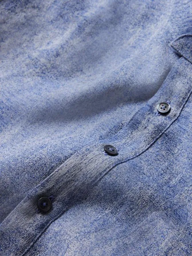 BRYAN SHIRT Dusty Blue Clothing John Varvatos Shirts
