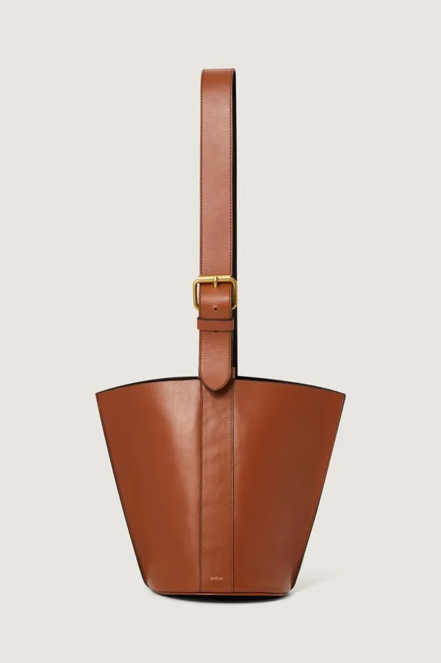 Bucket Bags Women Soeur SAUL MINI BAG Brownnatural
