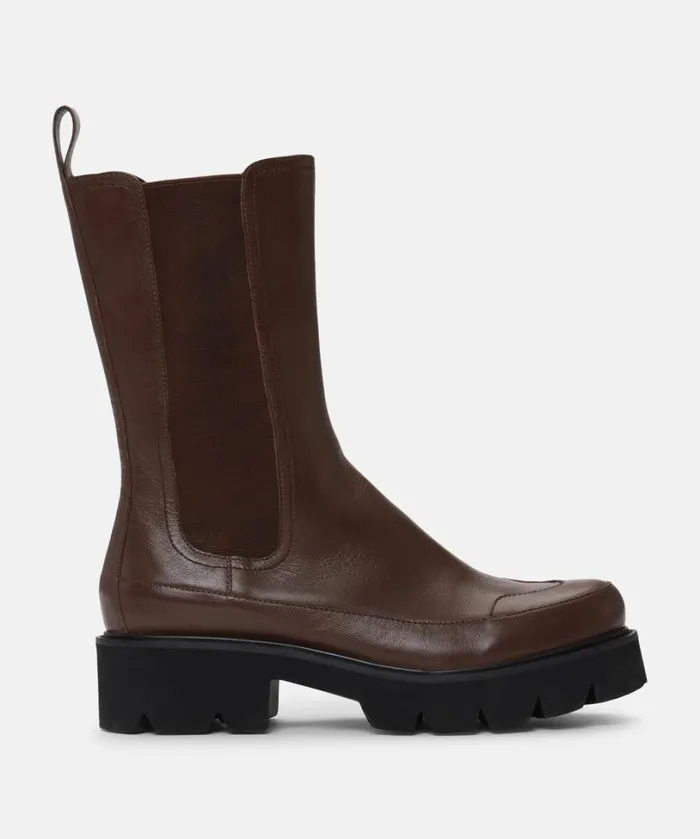 Calf Length Boots 8211 Dark Cognac Shoes Ilse Jacobsen Boots Calf Length Boots 8211 Dark Cognac Shoes Ilse Jacobsen Boots