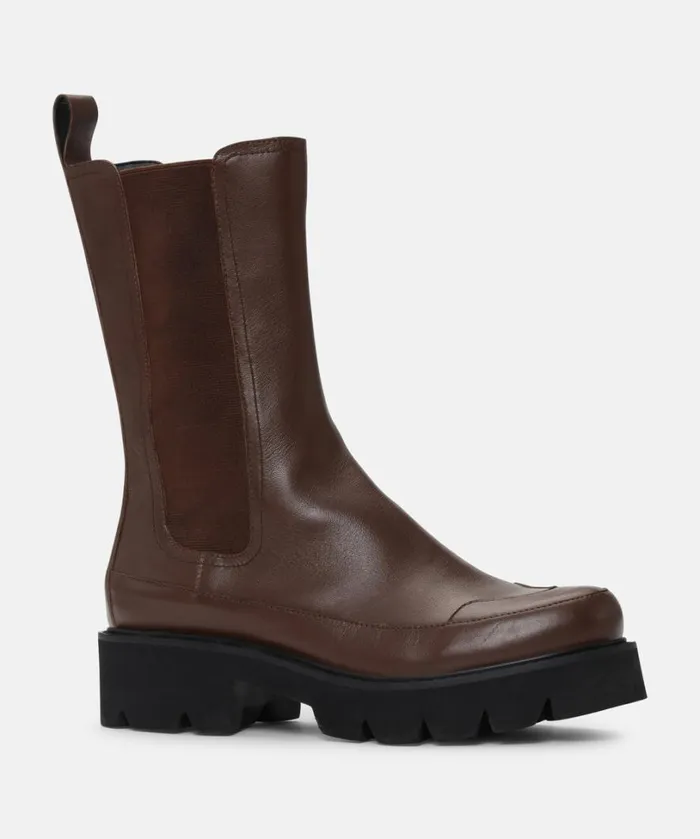 Calf Length Boots 8211 Dark Cognac Shoes Ilse Jacobsen Boots Calf Length Boots 8211 Dark Cognac Shoes Ilse Jacobsen Boots