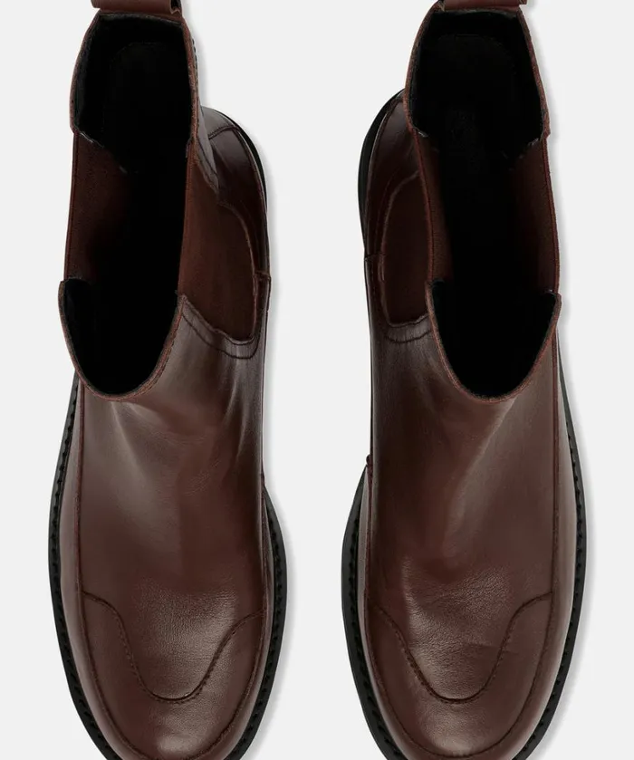 Calf Length Boots 8211 Dark Cognac Shoes Ilse Jacobsen Boots Calf Length Boots 8211 Dark Cognac Shoes Ilse Jacobsen Boots