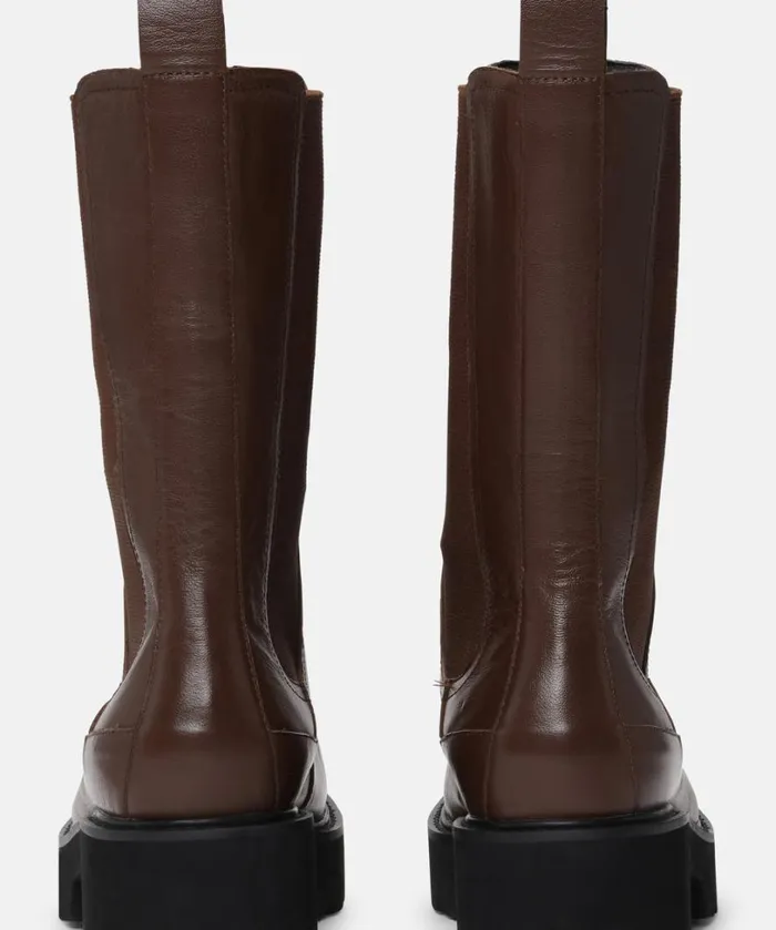 Calf Length Boots 8211 Dark Cognac Shoes Ilse Jacobsen Boots Calf Length Boots 8211 Dark Cognac Shoes Ilse Jacobsen Boots