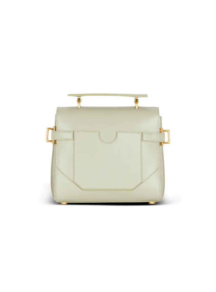 Calfskin BBuzz 23 Bag Green Women Balmain Handbags