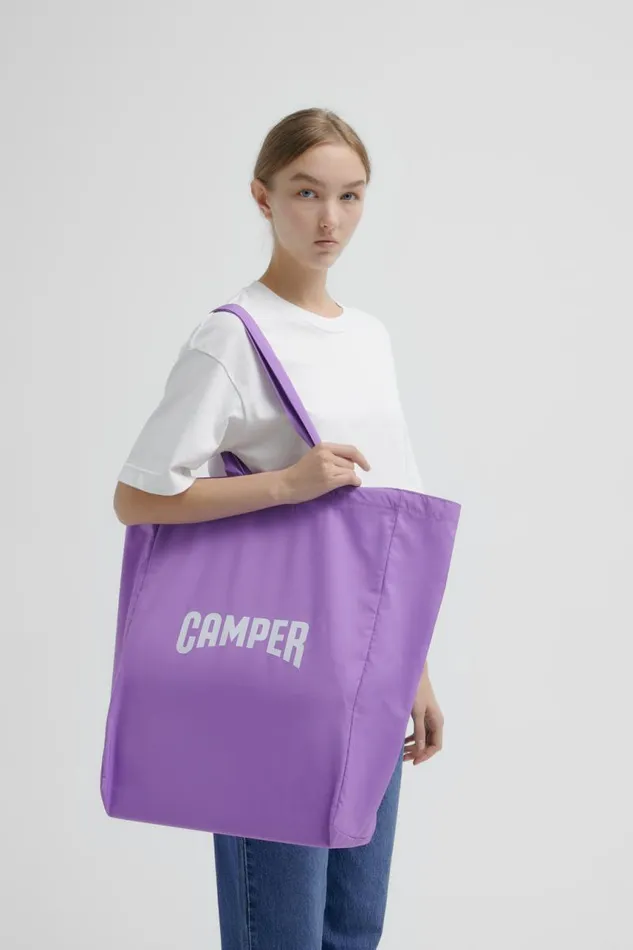 Camper Souvenirs Women Camper Totes Purple Tote Unisex Shoulder Bag