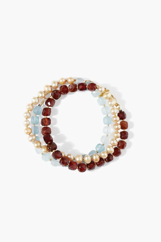 Carolina Naked Wrap Bracelet Multi Mix Women Chan Luu Bracelets