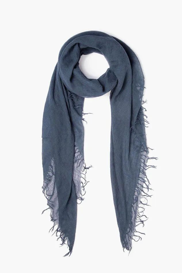 Cashmere And Silk Scarf Indigo Women Chan Luu Scarves