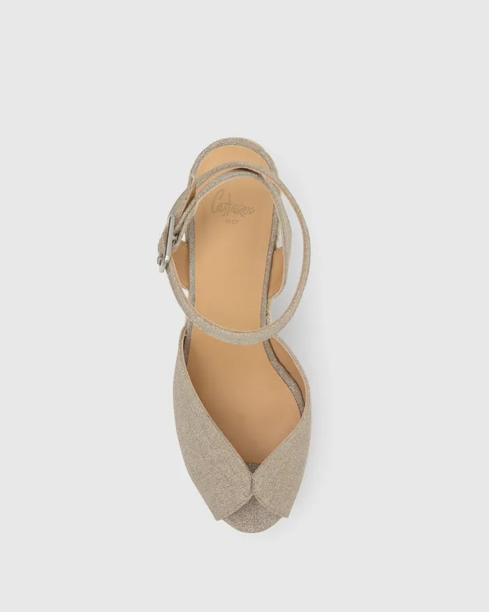 Castaer Blossom8ed268 Plata Women Wedges