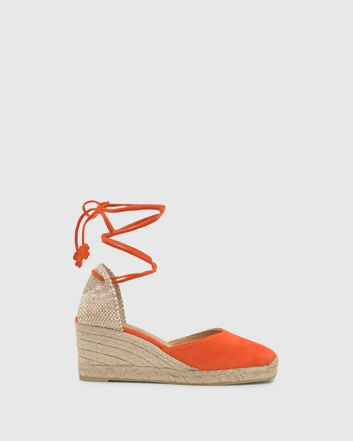 Castaer Carina6007 Papaya Women Wedges