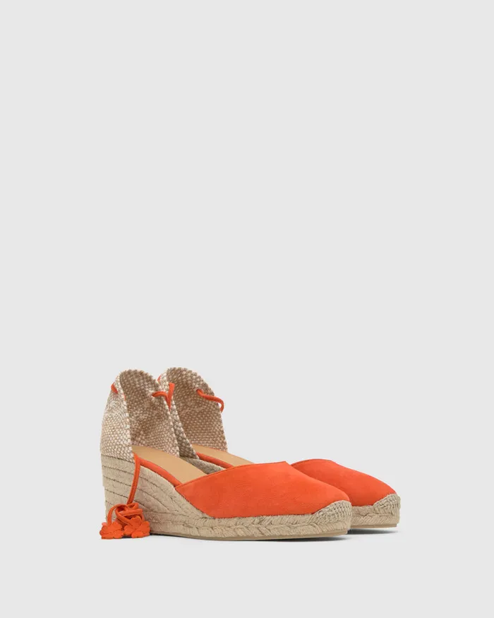 Castaer Carina6007 Papaya Women Wedges
