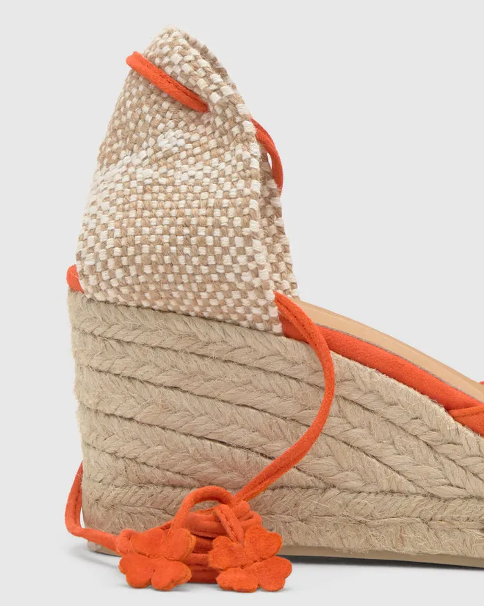 Castaer Carina6007 Papaya Women Wedges