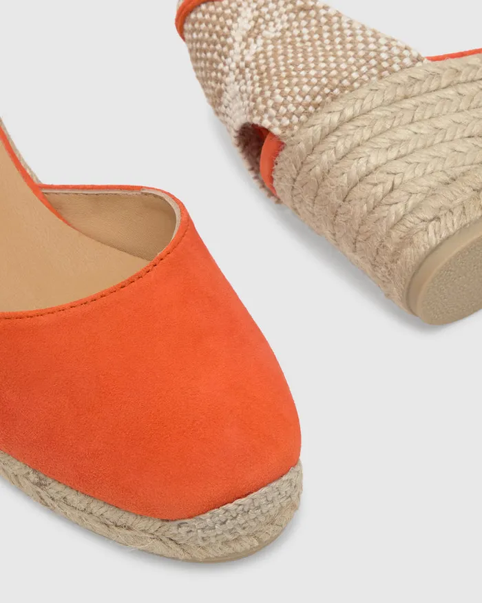 Castaer Carina6007 Papaya Women Wedges