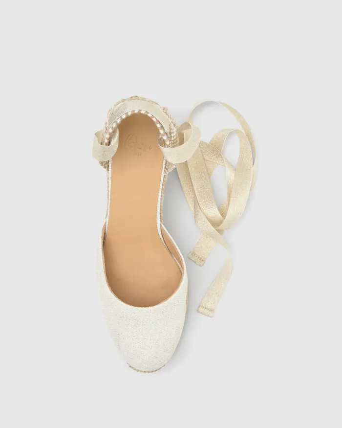Castaer Carina6032 Blancooro Women Wedges