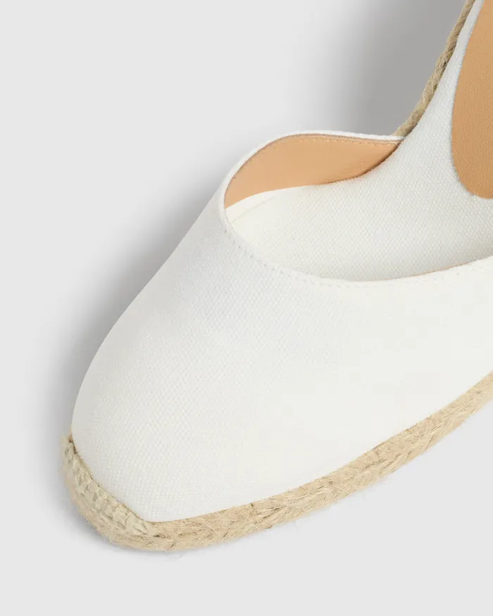 Castaer Carina8001 Blanco Women Wedges