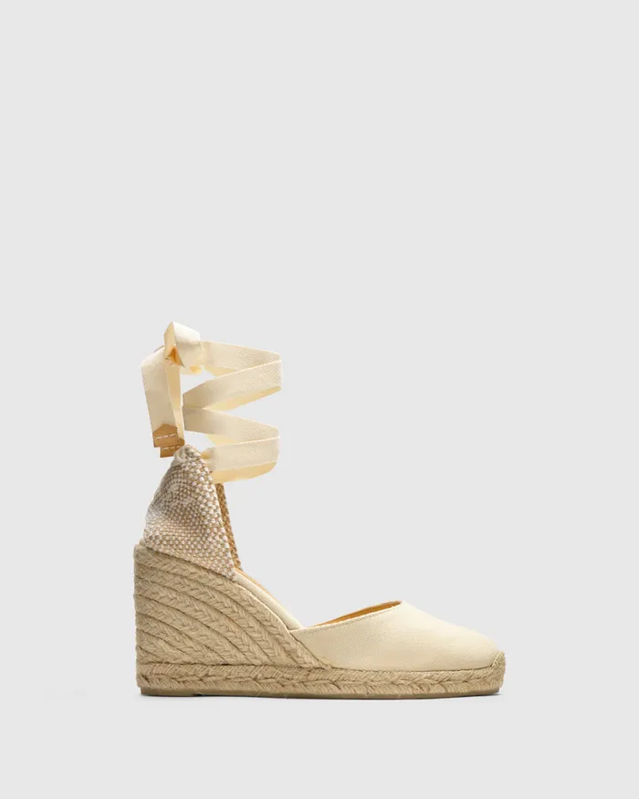 Castaer Carina8001 Ivory Women Wedges