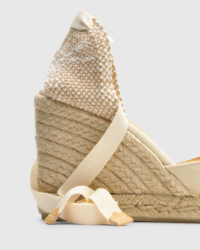 Castaer Carina8001 Ivory Women Wedges