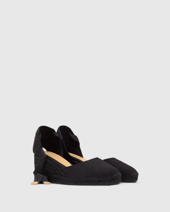 Castaer Carina C6001 Negro Women Wedges