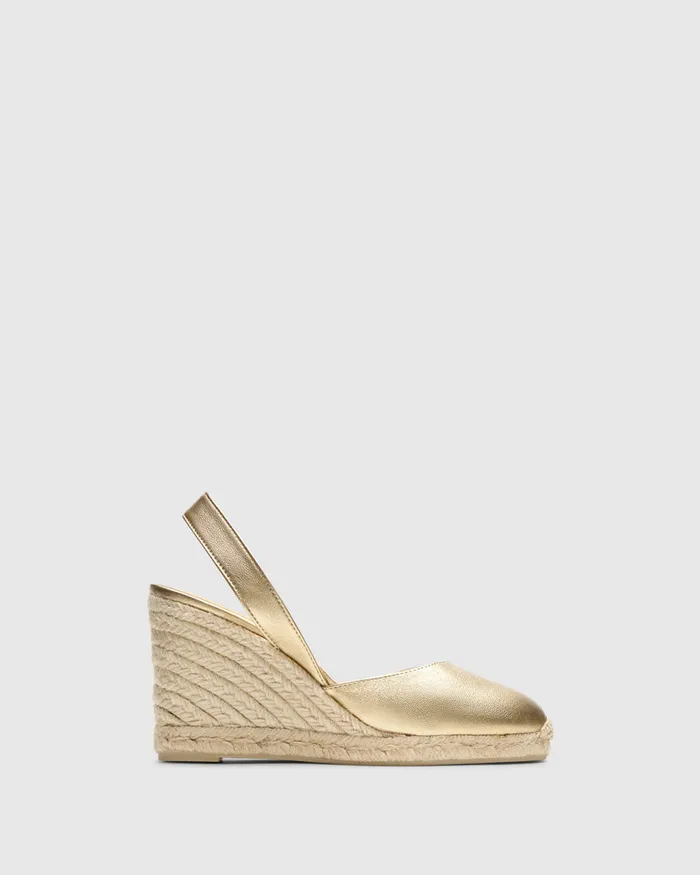 Castaer Carissa8118 Oro Women Wedges