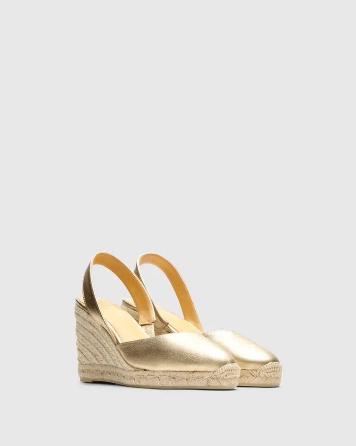 Castaer Carissa8118 Oro Women Wedges