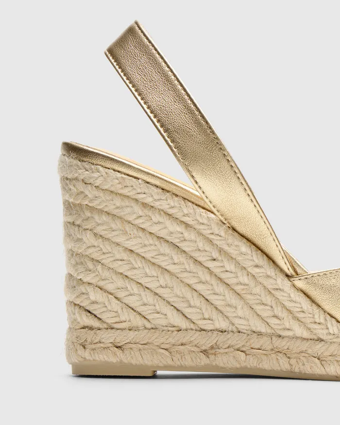 Castaer Carissa8118 Oro Women Wedges