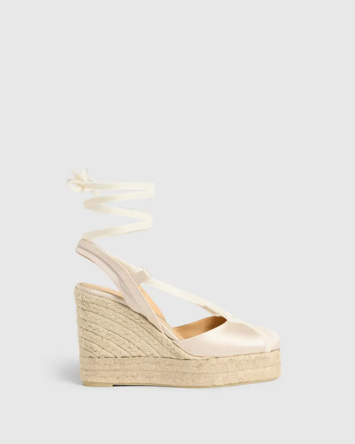 Castaer Casilda Csc8ed006 Blanco Women Wedges