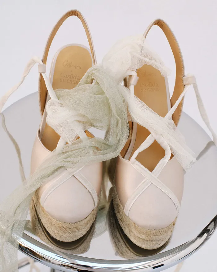 Castaer Casilda Csc8ed006 Blanco Women Wedges