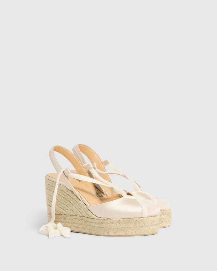 Castaer Casilda Csc8ed006 Blanco Women Wedges