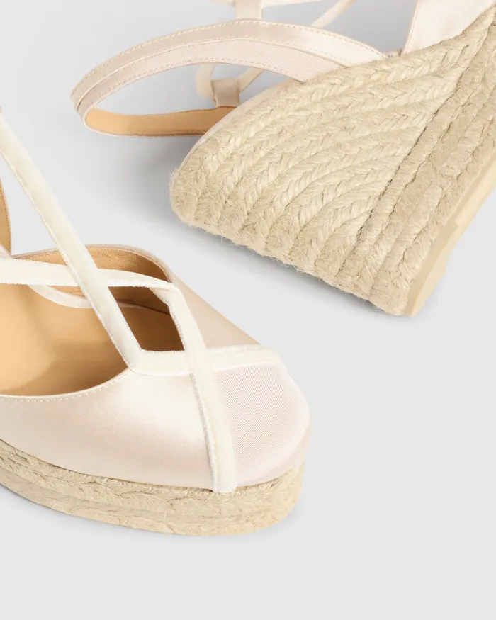Castaer Casilda Csc8ed006 Blanco Women Wedges