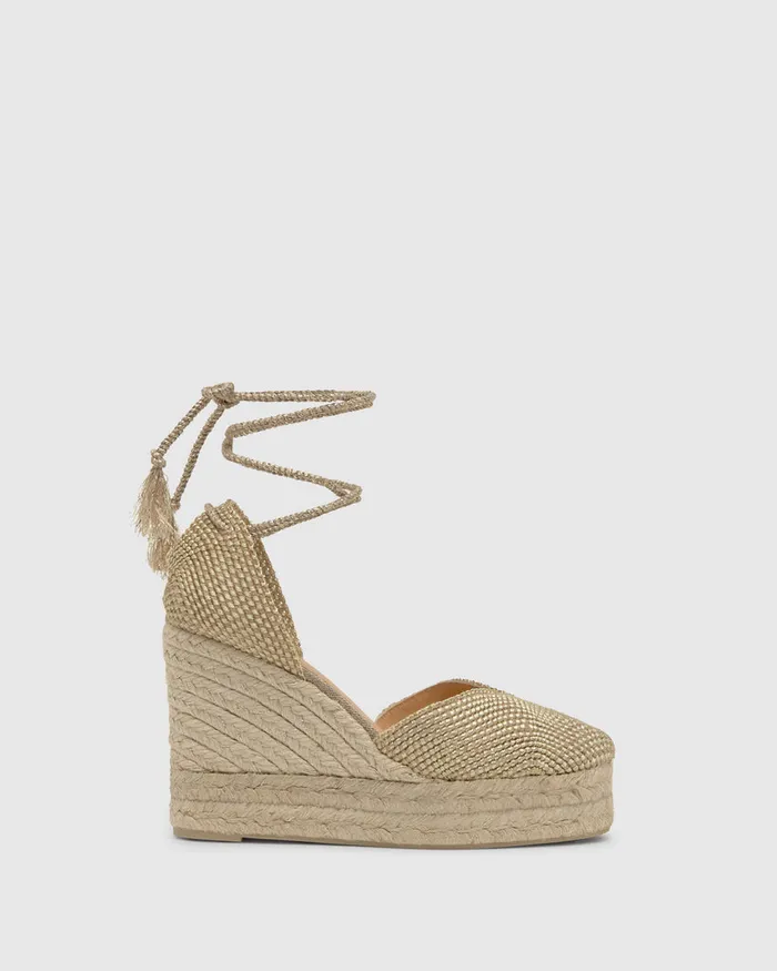 Castaer Cora8ed256 Oro Women Wedges