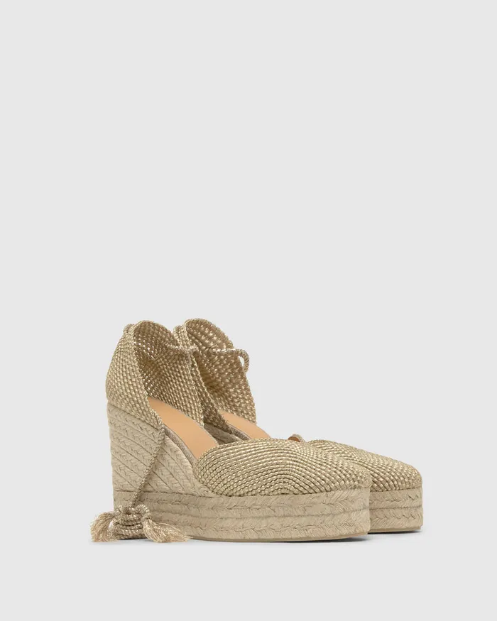 Castaer Cora8ed256 Oro Women Wedges