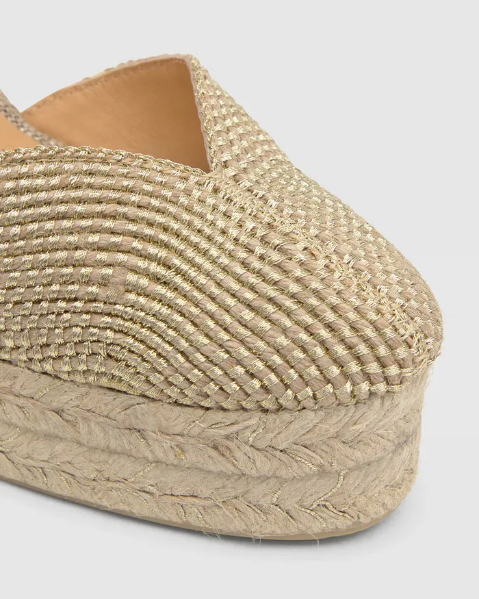 Castaer Cora8ed256 Oro Women Wedges