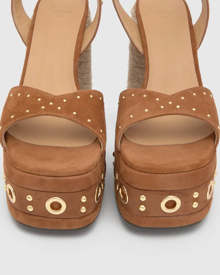 Castaer Fruamba007 Cuoio Women Sandals