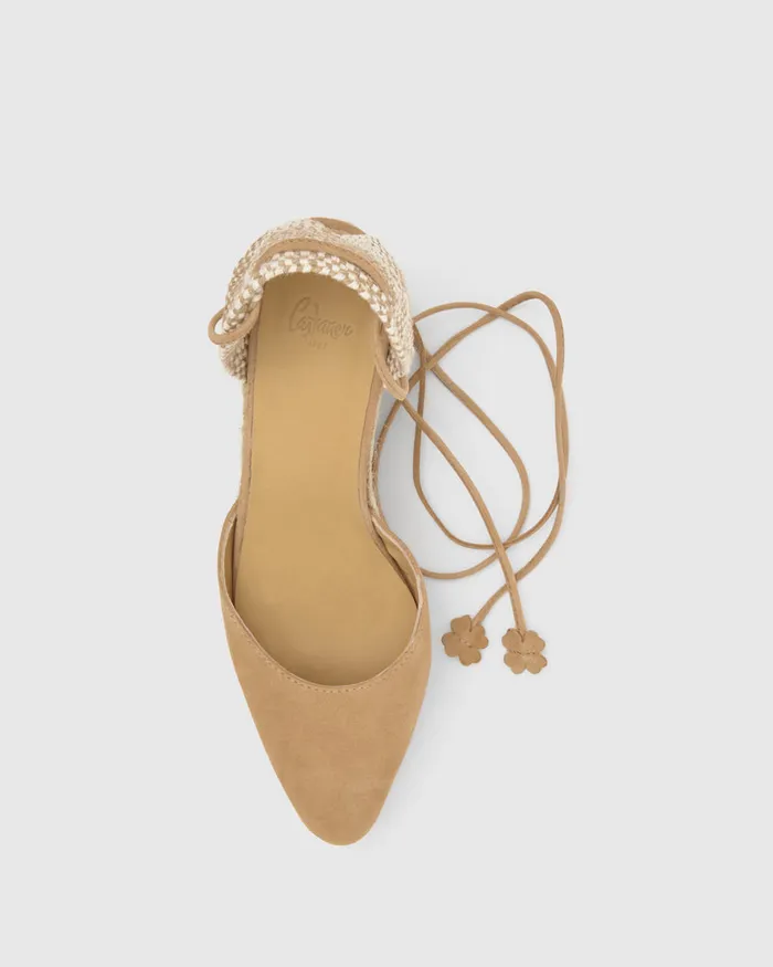 Castaer Joyce8007 Tostado Women Wedges