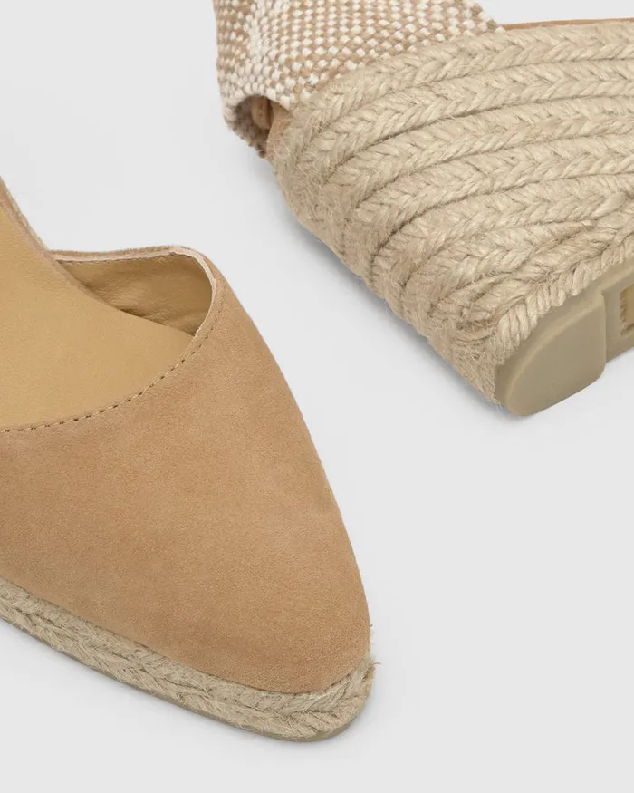 Castaer Joyce8007 Tostado Women Wedges