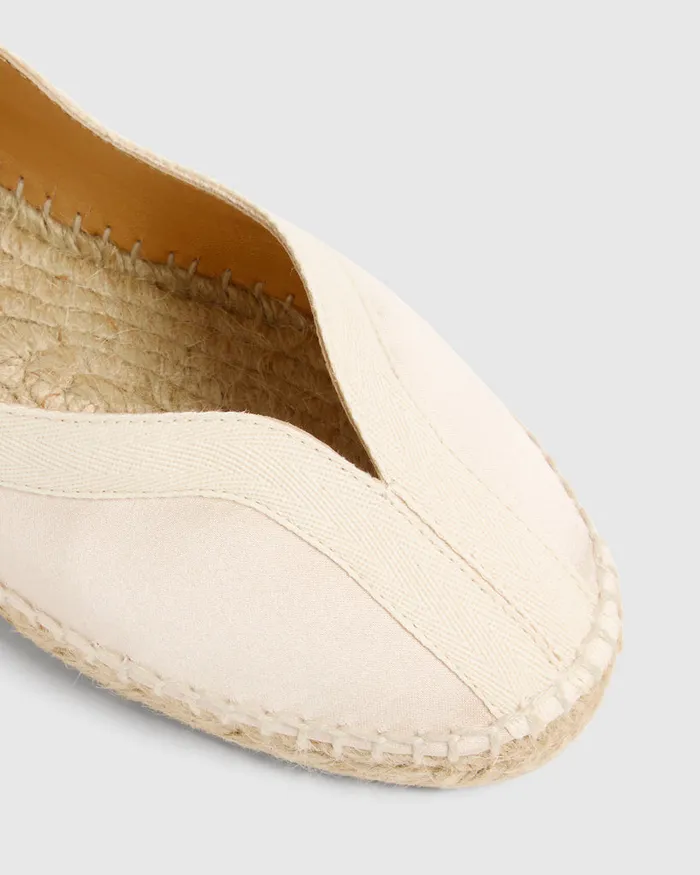 Castaer Kanu129 Champagne Women Flats