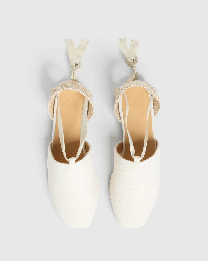 Castaer New Gala032 Blancooro Women Flats