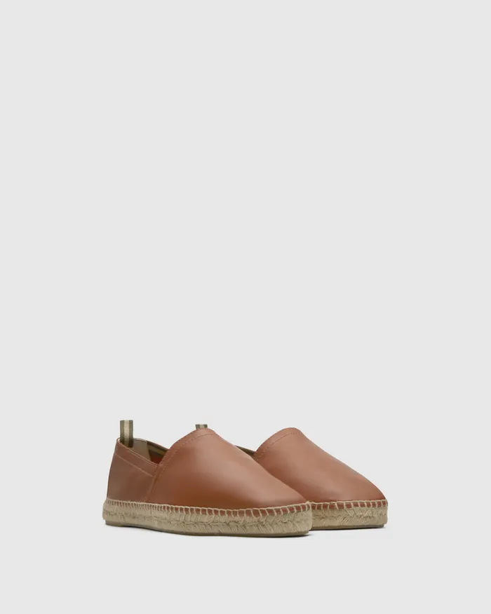 Castaer Pablo250 Cuero Men Flat Shoes