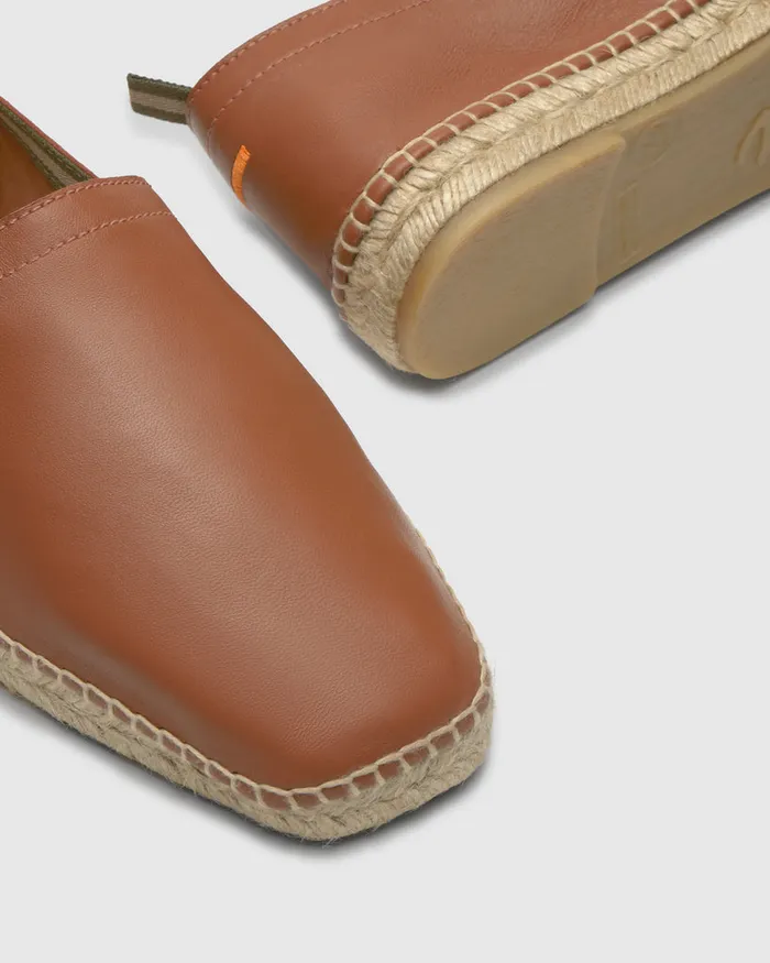 Castaer Pablo250 Cuero Men Flat Shoes