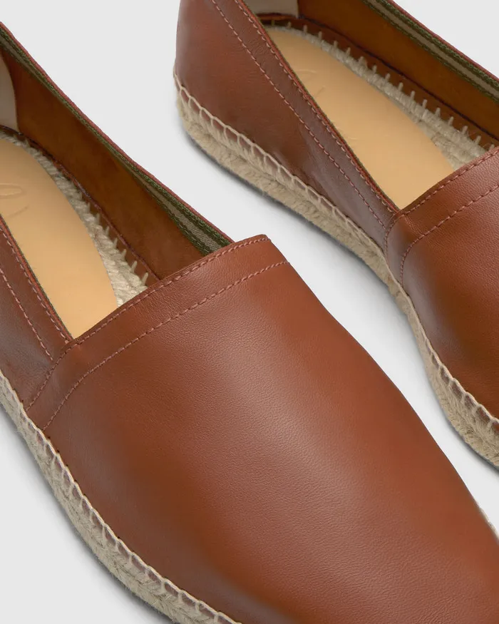 Castaer Pablo250 Cuero Men Flat Shoes