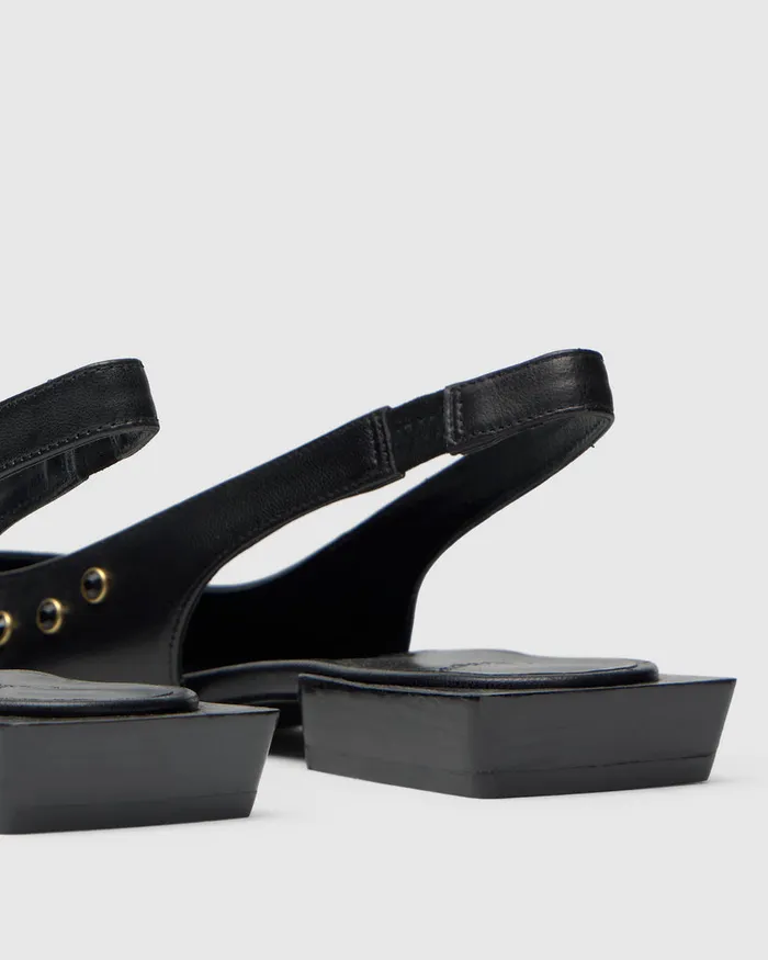 Castaer Palma Studs250 Negro Women Flats