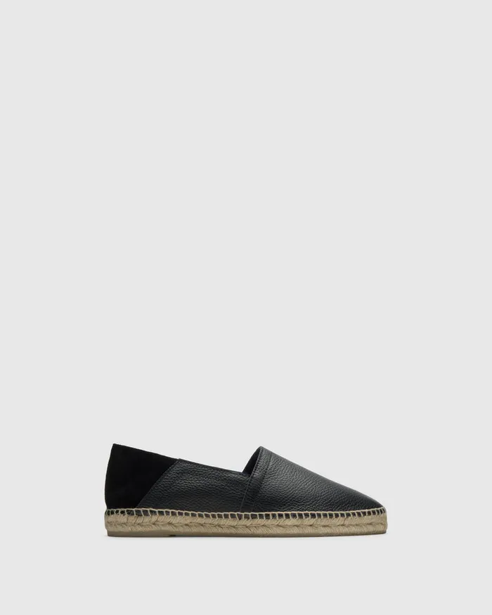 Castaer Polo249 Negro Men Flat Shoes