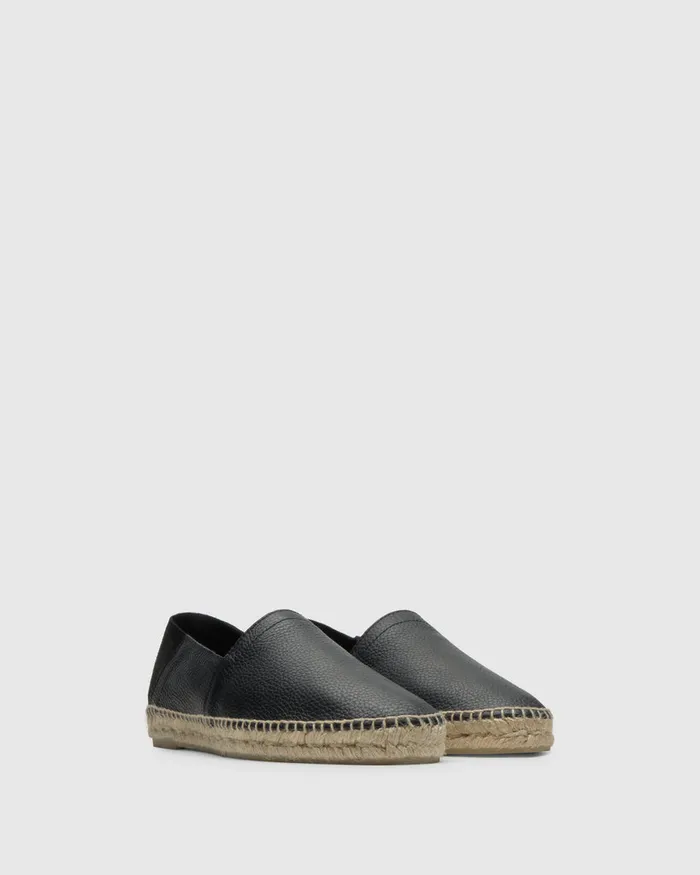 Castaer Polo249 Negro Men Flat Shoes