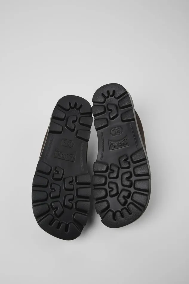 Casual Shoes Women Camper Brutus Sandal Gray Nubuck Clog