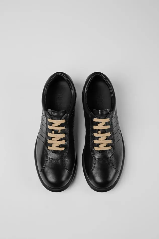 Casual Shoes Women Camper Pelotas Iconic Black Shoe Casual Shoes Women Camper Pelotas Iconic Black Shoe