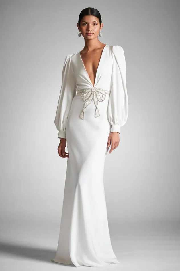 Ceremony Women Sachin and Babi Lane Gown 8211 Off White