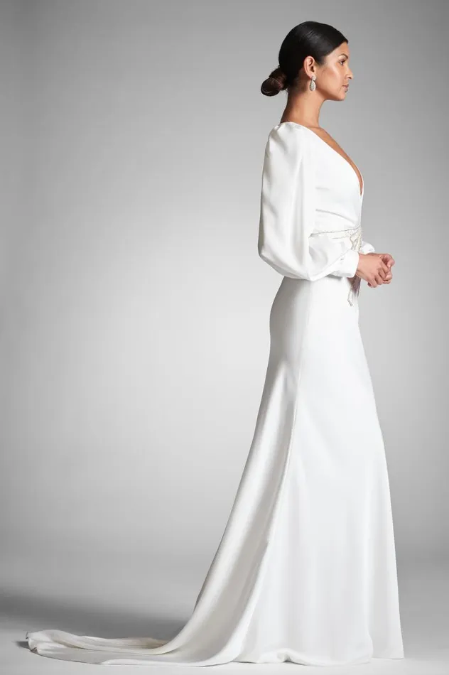 Ceremony Women Sachin and Babi Lane Gown 8211 Off White
