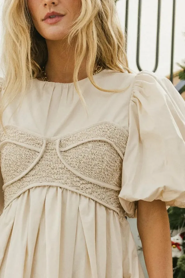 Claire Maxi Dress In Cream Cream Women Bohme Dresses