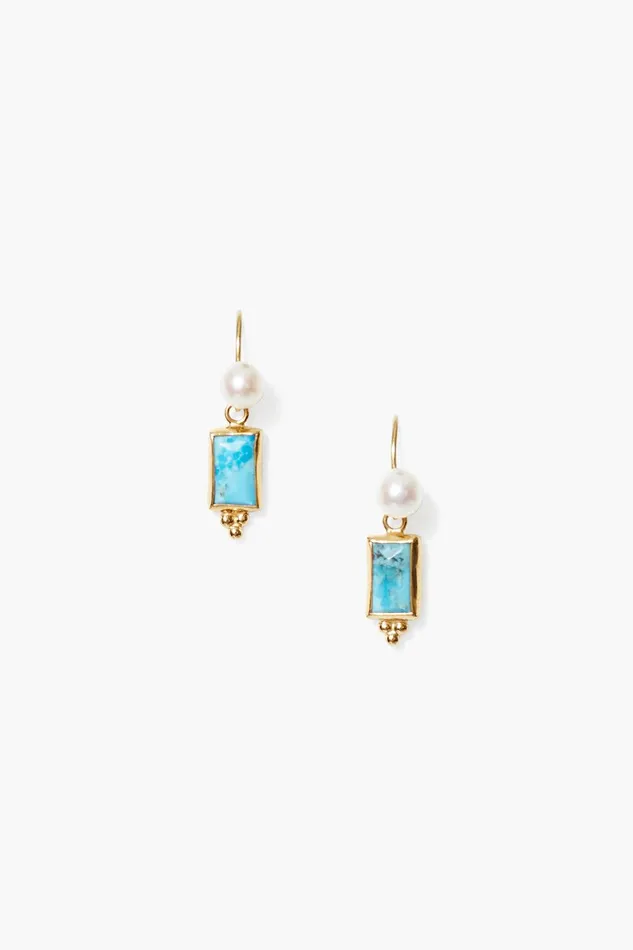 Clarey Earrings Turquoise Women Chan Luu Earrings